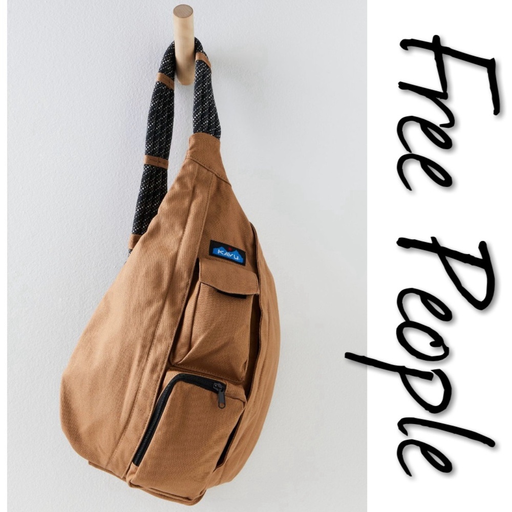 Free People X KAVU Rope Sling Bag NWT OS